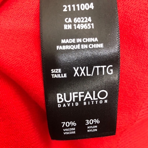 Womens Red Buffalo Sweater. Size XXL. New with Tags. - Picture 7 of 7